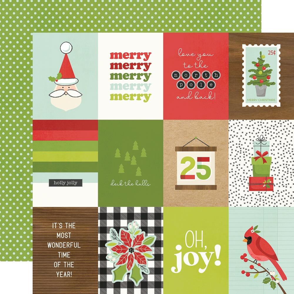 Make it Merry - 3x4 Elements 30,5x30,5 cm - zum Schließen ins Bild klicken